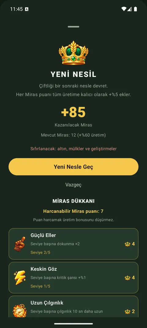 Yeni Nesil ve kalıcı yeteneklerin bulunduğu Miras Dükkanı